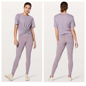 Lululemon | Crescent Tee *Silver *No size tag*